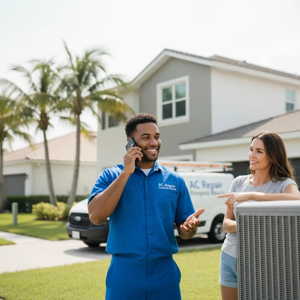 AC Repair Pompano Beach customer support in Eclectic